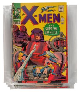X-MEN - SILVER AGE: Group comprising original 1966 issues #16-26 and 1967 issues #28/29/31; noted Banshee key issue; condition variable, generally very good. (14 items)