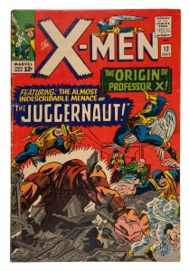 X-MEN - SILVER AGE: Group comprising original 1964 issues #6-7 and 1965 issues #10-14; noted Juggernaut and Sentinels key issues; condition variable, generally very good. (7 items)