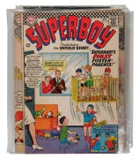 COMIC BOOKS: Diverse group mostly published in the 1950s/60s, including Superman, Superboy, "Walt Disney's Donald Duck in Trick or Treat", Tom and Jerry, Bugs Bunny, Gunsmoke, Felix the Cat, and many others. (33 items)
