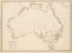 MAPS: Group of 8 maps of Australia including c1839 showing the Colony of South Australia. 19th & 20th century. Varying sizes