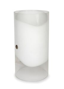 GINO VITOSI vintage Murano glass table lamp, 38cm high, 20cm diameter.