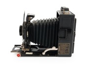 VOIGTL&Auml;NDER: Bergheil folding camera, c. 1923, plate dimensions 11 x 7.5cm, Heliar 150mm f4.5 lens [#745041]. - 3