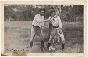 c1906 Arras Press "Ned Kelly Series - Dan Kelly & Joe Byrne". Fair/G (water stain lower left).