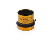 WATSON & SONS: Stereo view camera, c. 1890s, plate dimensions 11.5 x 15.5cm, with twin Watson & Sons lenses, two leather lens caps, and dual rollerblind shutter. - 6