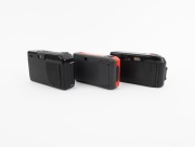 CANON: Group of 1980s plastic point-and-shoot cameras, comprising Sure Shot Supreme, Sure Shot, and Snappy S. (3 items) - 2