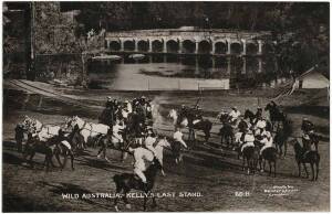 c1911 Bender & Lewis "The Festival of Empire Series - Wild Australia - Kelly's Last Stand". G/VG.