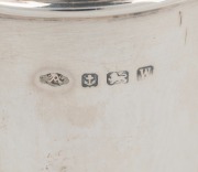 A pair of antique English sterling silver chocolate pots with carved timber handles and finials, by Addie Bros. of Birmingham, 20th century, ​​​​​​​20cm high, 812 grams total including handles and finials. - 3