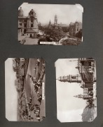 POSTCARDS housed in a period album including South Africa, Great Britain and others. - 2