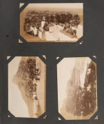 POSTCARDS housed in a period album including South Africa, Great Britain and others. - 3