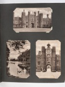 POSTCARDS housed in a period album including South Africa, Great Britain and others. - 4