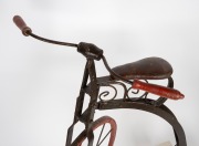 A reproduction penny farthing child size bicycle, late 20th century, 90cm high, the penny wheel 50cm diameter. - 2