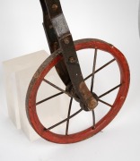 A reproduction penny farthing child size bicycle, late 20th century, 90cm high, the penny wheel 50cm diameter. - 4