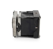 ZULAUF: 1908 "Bebe" strut-folding camera [#1352], plate dimensions 6 x 4cm, Carl Zeiss Jena Tessar 75mm f4.5 lens [#152911], folding Newton finder. - 3
