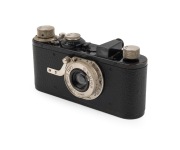 LEITZ: Leica Ia film camera [#54780], c. 1939, with Elmar 50mm f3.5 lens.