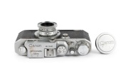CANON: S-II (Seiki Kogaku) rangefinder camera [#15651], c. 1946, Serenar 50mm f3.5 [#8516] with Canon cap. - 3