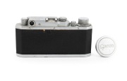 CANON: S-II (Seiki Kogaku) rangefinder camera [#15651], c. 1946, Serenar 50mm f3.5 [#8516] with Canon cap. - 5