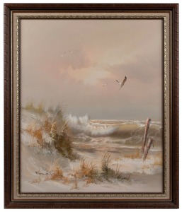 Four assorted artworks, the largest 68 x 57cm overall.