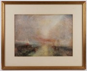 Four assorted artworks, the largest 68 x 57cm overall. - 3