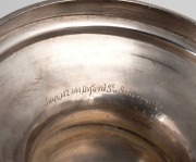 An antique sterling silver hot water pot with ornate floral repousse decoration, 19th century, 28cm high, 1,253 grams. - 3