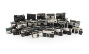 KODAK: A large collection of 1960s-70s Instamatic 126 cartridge cameras; some duplication. (37 items)
