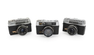 TARON: Group of 1960s rangefinder cameras, comprising Marquis and Eyemax (2). (3 items)