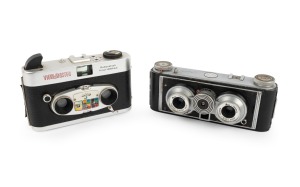 STEREO CAMERAS: Two c. 1950s examples, comprising View-Master Stereo-Color and Witt Iloca Stereo II.
