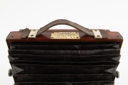 HENRY PARK: "Victoria" triple-extension view camera, late 19th century, plate dimensions 16.5 x 12cm, brass lens with aperture ring, unusual aluminium fittings. - 3