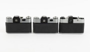KRASNOGORSK - SWIRLY BOKEH: Group of 1980s SLRs, all fitted with the iconic Helios-44-2 58mm f2 lens, comprising Zenit-E (2) and Zenit ET. (3 items) - 3