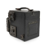GRAFLEX: Revolving-Back Graflex Series C SLR camera, c. 1928, plate dimensions 8 x 10cm, Taylor-Hobson Cooke-Kodak Anastigmat 5&frac34;" f4.5 lens.