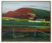 DAVID McLEOD, The Broken Hill, 1991, oil on canvas, signed and titled verso, ​​​​​​​102 x 121cm, 105 x 125cm overall.