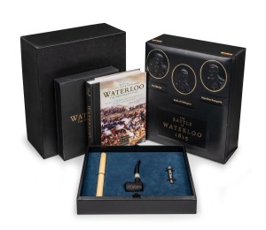 Alfred Dunhill BATTLE OF WATERLOO Bruyere 77/140. This set has been specifically created and manufactured to remember the 200th anniversary of the battle and to celebrate the victory at the Battle of Waterloo on 18 June 1815. Mint condition in original em