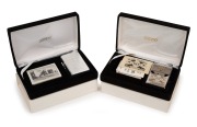 ZIPPO "PEARL HARBOR" 60th Anniversary limited edition lighter in original plush box; together with a ZIPPO CANADA "COLLECTOR'S EDITION Numbered Series" limited edition lighter in original plush box. (2 items).