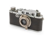 LEITZ: Leica IIIa film camera [#273234], c. 1935, Elmar 50mm f3.5 lens.
