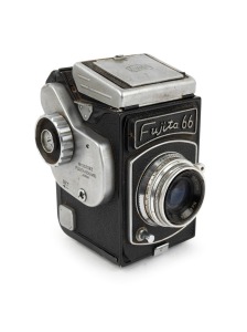 FUJITA: "Fujita 66" SLR [#557383], c. 1956, with Fujitar 80mm f3.5 lens [#62934]