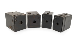 KODAK: Group of c. 1890s box cameras. (4 items)