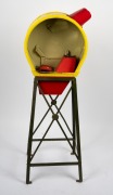 Circa 1920s mutoscope shell; some elements missing, overall height 1.37m. - 2