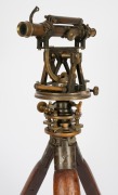 TROUGHTON & SIMMS antique theodolite in case with original tripod, 19th century, - 2