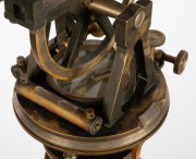 TROUGHTON & SIMMS antique theodolite in case with original tripod, 19th century, - 3