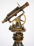 TROUGHTON & SIMMS antique theodolite in case with original tripod, 19th century, - 4