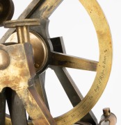 TROUGHTON & SIMMS antique theodolite in case with original tripod, 19th century, - 5