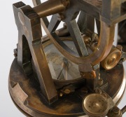 TROUGHTON & SIMMS antique theodolite in case with original tripod, 19th century, - 6