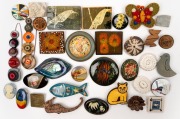 Assorted costume jewellery including modern Australian examples, (qty).