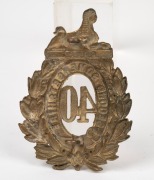 British Army 40th Regiment Of Foot (Second Somersetshire) Glengarry cap badge 1873-1881, ​​​​​​​7cm high. - 2