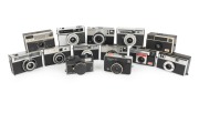 CARTRIDGE CAMERAS: Circa 1960s group, mostly AGFA brand. (13 items)