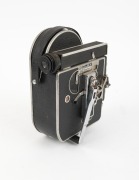 BOLEX-PAILLARD: H8 Reflex double-8 movie camera [#193283], c. 1956; body only, with three lens caps. - 2