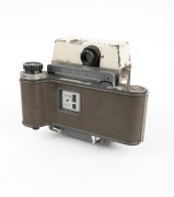 MAMIYA: 23 Standard camera, c. 1965, Mamiya-Sekor 100mm f3.5 lens, 6 x 9 roll film adapter back. - 2