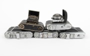 FOLDING CAMERAS: Circa 1950s group comprising Certo Dollina, Kodak Retina IIc, Tosei Optic Frank Six Model I, Voigtlander Perkeo I, and Voigtlander Vito II. (5 items) - 2
