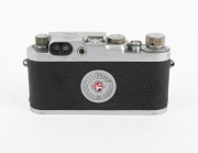 LEITZ: Leica IIIg rangefinder camera [#971819], c. 1956, with Elmar 50mm f2.8 lens [#1450283]. - 3