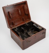 TROUGHTON & SIMMS antique theodolite in case with original tripod, 19th century, - 8