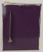 PENNY ARCADE: Circa 1930s coin-operated tabletop stereoscope; key and contents present (lock jammed), untested, height approx. 45cm. - 3